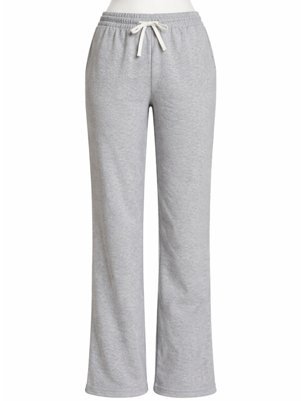 Lands' End Gray sweatpants size medium - Picture 1 of 5